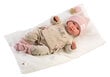 Llorens Mimi lėlė su garsais, su pagalvėle, 42 cm, 74020 kaina ir informacija | Žaislai mergaitėms | pigu.lt
