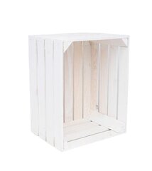 Medinė dėžė, 50x40x30 cm kaina ir informacija | Sodo dekoracijos | pigu.lt