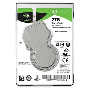 Seagate BarraCuda 2.5" kaina ir informacija | Vidiniai kietieji diskai (HDD, SSD, Hybrid) | pigu.lt