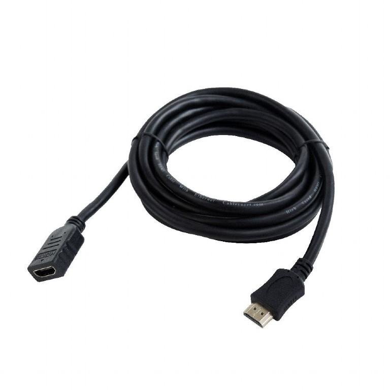 High speed HDMI extension cable with Ethernet Gembird CC-HDMI4X-6, 1.8 m kaina ir informacija | Kabeliai ir laidai | pigu.lt