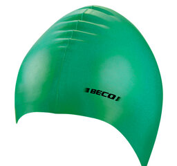 BECO Silicone swimming cap 7390 8 green цена и информация | Шапочки для плавания | pigu.lt