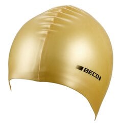 Silicone swimming cap METALLIC 7397 33 gold цена и информация | Шапочки для плавания | pigu.lt