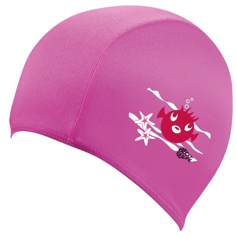 Plaukimo kepuraitė vaikams Beco, rožinė kaina ir informacija | Plaukimo kepuraitės | pigu.lt