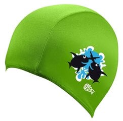 BECO Kid's textile swimming cap SEALIFE PE 7703 8 green цена и информация | Шапочки для плавания | pigu.lt