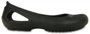 Crocs™ moteriški batai Kadee Work Flat​, juodi kaina ir informacija | Bateliai moterims | pigu.lt