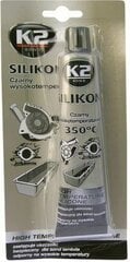 Уплотнительный силикон черный K2, 85 г цена и информация | Автохимия | pigu.lt