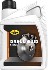 Тормозная жидкость KROON-OIL DRAULIQUID-S DOT 4, 1000 мл цена и информация | Другие масла | pigu.lt