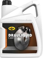 Тормозная жидкость KROON-OIL DRAULIQUID-S DOT 4, 5 л цена и информация | Другие масла | pigu.lt