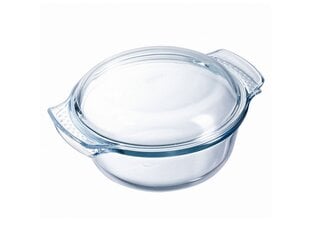 Pyrex kepimo indas su dangčiu Classic, 24 cm kaina ir informacija | Kepimo indai, popierius, formos | pigu.lt