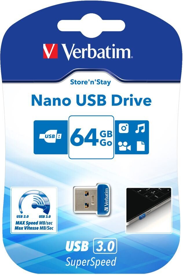 USB atmintis Verbatim / V98709 kaina ir informacija | USB laikmenos | pigu.lt