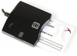 OEM Smart card ( ID card ) reader, external kaina ir informacija | Adapteriai, USB šakotuvai | pigu.lt