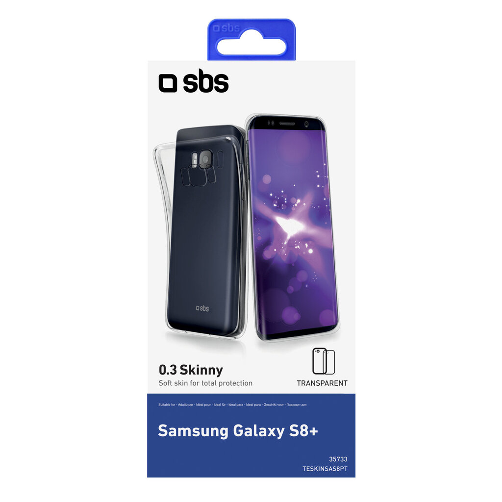 SBS dėklas telefonui Samsung Galaxy S8+ цена и информация | Telefono dėklai | pigu.lt