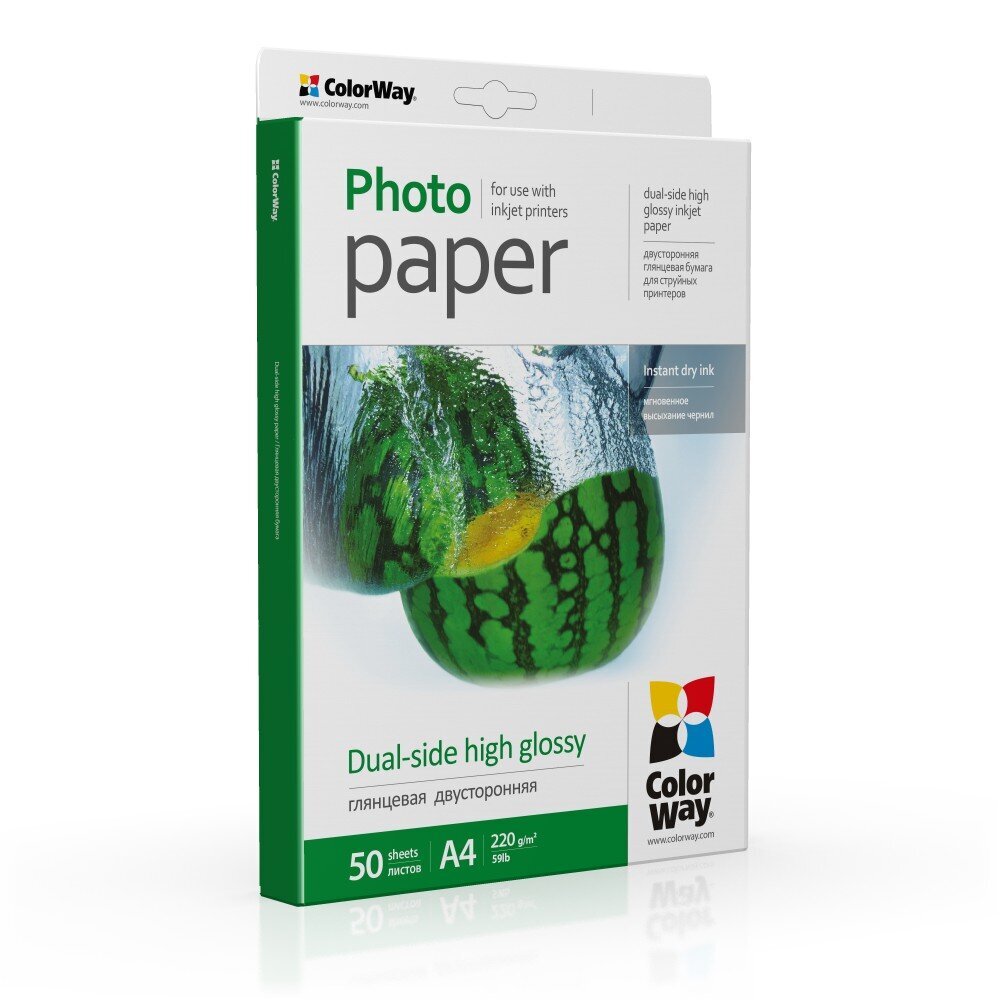 Biuro popierius ColorWay A4 220 g/m 50 lapų цена и информация | Sąsiuviniai ir popieriaus prekės | pigu.lt