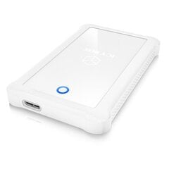 Raidsonic ICY BOX External enclosure for 2.5&quot; SATA HDD/SSD with USB 3.0 interface and silicone protection sleeve 2.5&quot;, SATA, USB 3.0 kaina ir informacija | Komponentų priedai | pigu.lt