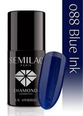 Hibridinis nagų lakas Semilac 088 Blue Ink, 7 ml цена и информация | Лаки, укрепители для ногтей | pigu.lt