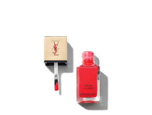 Nagų lakas Yves Saint Laurent La Laque Couture 10 ml, 04 Corail Colisee цена и информация | Лаки, укрепители для ногтей | pigu.lt