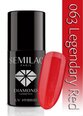 Gelinis nagų lakas Semilac 7 ml, 063 Legendary Red