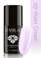 Gelinis nagų lakas Semilac 127 Violet Cream, 7 ml