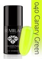 Gelinis nagų lakas Semilac 7 ml, 040 Canary Green