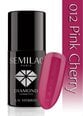 Стойкий гибридный лак для ногтей Semilac 012 Pink Cherry, 7мл