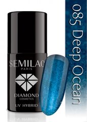 Hibridinis nagų lakas Semilac 085 Deep Ocean, 7 ml цена и информация | Лаки, укрепители для ногтей | pigu.lt