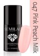 Gelinis nagų lakas Semilac 7 ml, 047 Pink Peach Milk