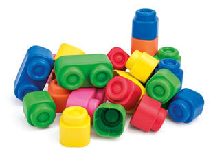 Clementoni Clemmy мягкие кубики 24 шт, 6 месяцев + цена и информация | Игрушки для малышей | pigu.lt