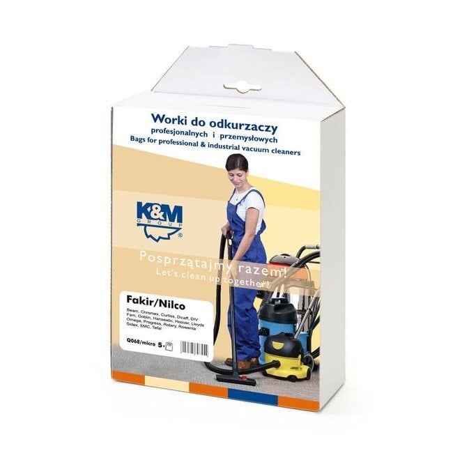 K&M KM-Q068.A, 5 vnt. kaina ir informacija | Dulkių siurblių priedai | pigu.lt