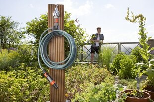 Gardena spiralinė terasų laistymo žarna su priedais, 7,5 m цена и информация | Оборудование для полива | pigu.lt