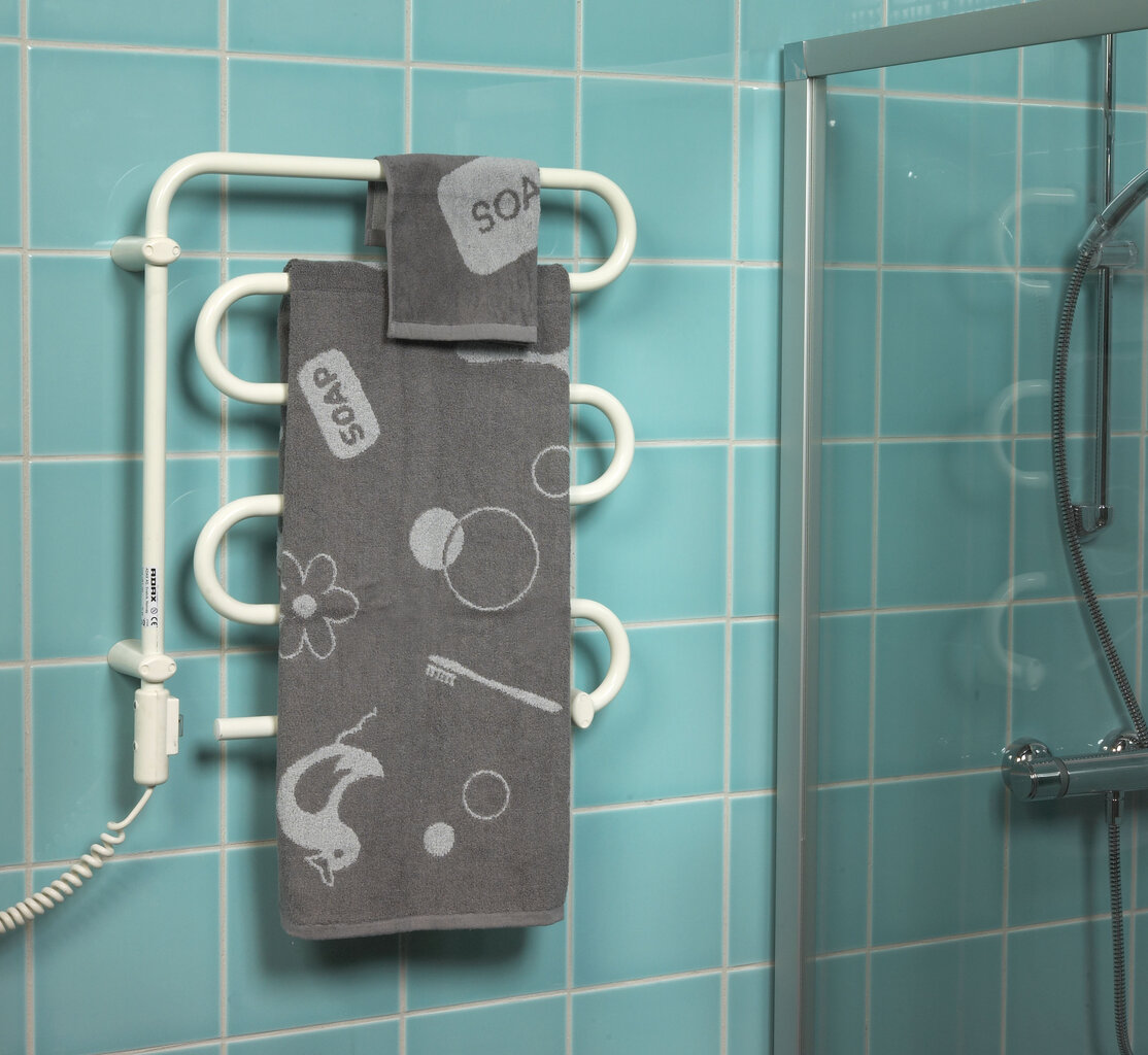 Elektrinis rankšluosčių džiovintuvas HKT163WS 65W kaina ir informacija | Gyvatukai, vonios radiatoriai | pigu.lt