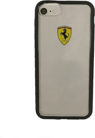 Telefono dėklas Ferrari FEHCRFP7BK kaina ir informacija | Telefono dėklai | pigu.lt