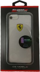 Telefono dėklas Ferrari FEHCRFP7BK kaina ir informacija | Telefono dėklai | pigu.lt