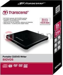 Transcend TS8XDVDS-K kaina ir informacija | Transcend Kompiuterių komponentai | pigu.lt