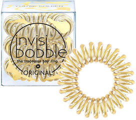 Резинка для волос Invisibobble The Traceless You´re Golden, 3 шт. цена и информация | Аксессуары для волос | pigu.lt