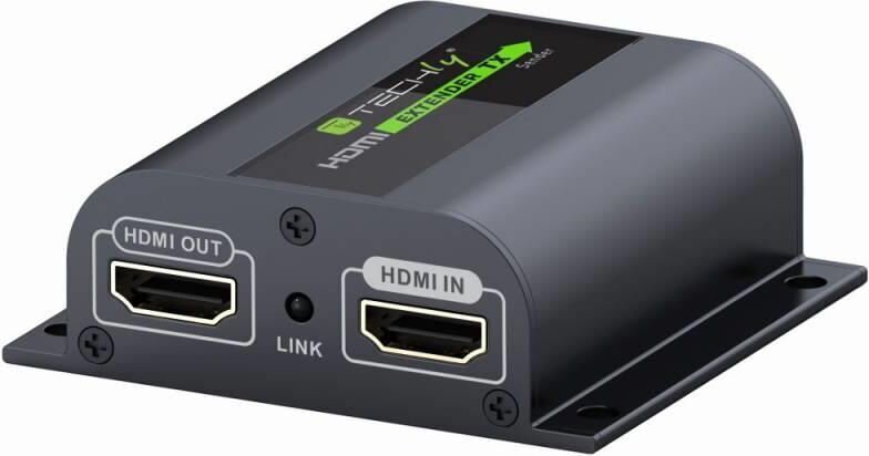 HDMI ilgiklis Techly Cat.6/6A/7 iki 60M su IR цена и информация | Adapteriai, USB šakotuvai | pigu.lt