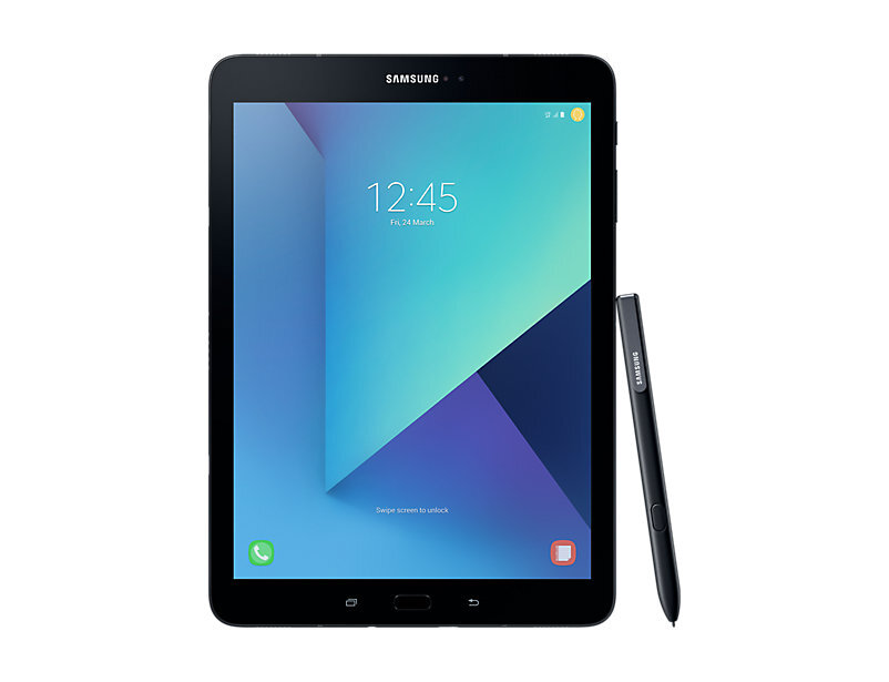 Samsung Galaxy Tab S3 (2017) T825 9.7", 4G, Juoda цена и информация | Planšetiniai kompiuteriai | pigu.lt