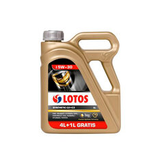 Lotos Synthetic C2+C3, 5W30 variklio alyva 5L kaina ir informacija | Lotos Autoprekės | pigu.lt