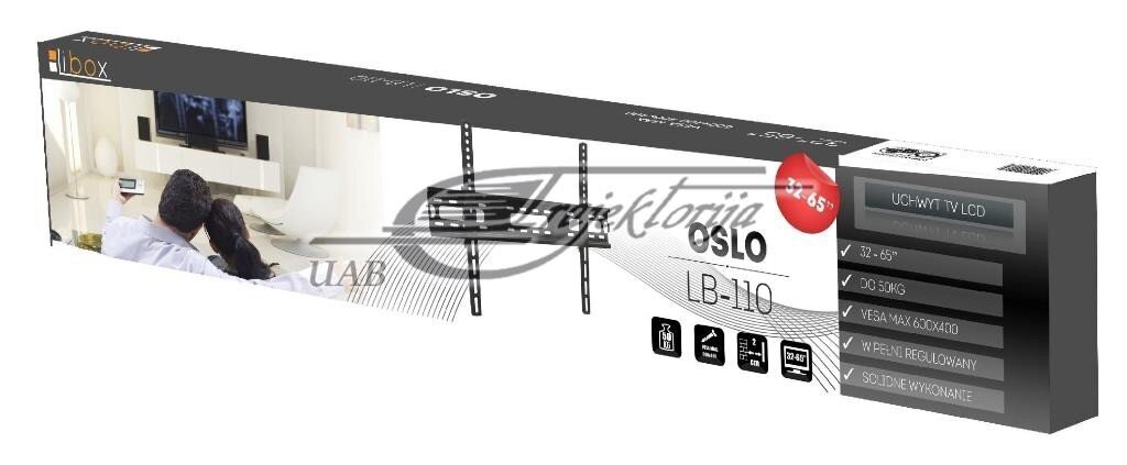 Libox Oslo LB-110 32-65” kaina ir informacija | Televizorių laikikliai, tvirtinimai | pigu.lt