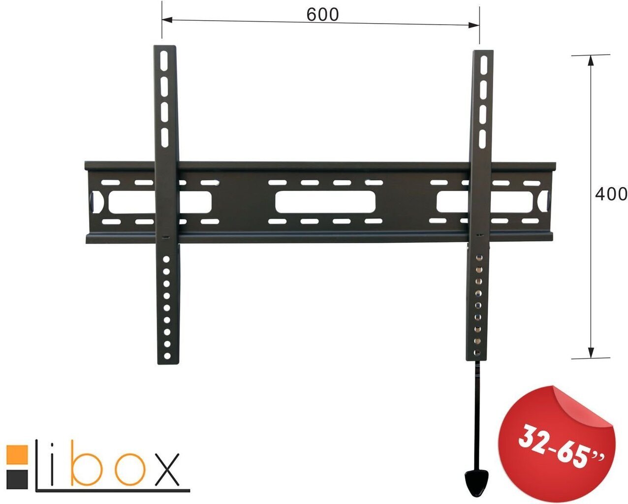 Libox LB-300 32-65" kaina ir informacija | Televizorių laikikliai, tvirtinimai | pigu.lt
