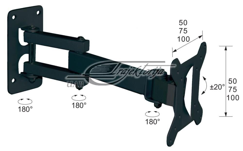 Libox Ateny LB-200 17-32” цена и информация | Televizorių laikikliai, tvirtinimai | pigu.lt