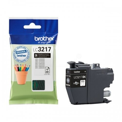 Brother LC3217BK Ink Cartridge, Black kaina ir informacija | Kasetės lazeriniams spausdintuvams | pigu.lt