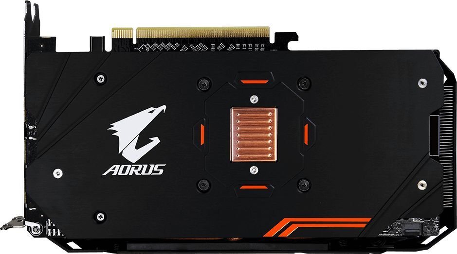 Gigabyte Radeon RX 570 AORUS 4GB GDDR5 (256 bit), DVI-D, HDMI, 3xDisplayPort, BOX (GV-RX570AORUS-4GD) kaina ir informacija | Vaizdo plokštės (GPU) | pigu.lt