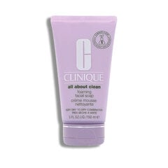 Clinique Foaming Sonic Facial Soap - Cleansing soap 150 мл цена и информация | Средства для очищения лица | pigu.lt