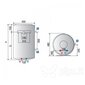 Kombinuotas vandens šildytuvas Ariston PRO R EVO 100 VTS, 100L vertikalus, pajungimas kairėje kaina ir informacija | Vandens šildytuvai | pigu.lt