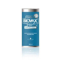 Intensyvaus poveikio atkuriamasis šampūnas su keratinu ir šilku Biovax, 200 ml kaina ir informacija | Šampūnai | pigu.lt
