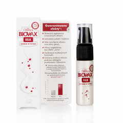 Жидкий шелк для волос Biovax 15 мл цена и информация | Средства для укрепления волос | pigu.lt