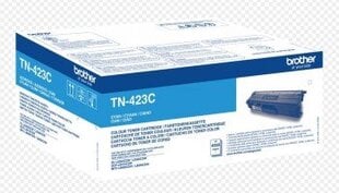 Оригинальный тонер brother tn-423c, голубой, 4000p, brother hl-l8260cdw, dcp-l4810cdw, mfc-l8690cdw,8900cdw цена и информация | Картриджи для лазерных принтеров | pigu.lt