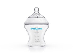 Бутылочка для кормления  BabyOno Natural Nursing, 180 мл, 1450 цена и информация | Бутылочки и аксессуары | pigu.lt