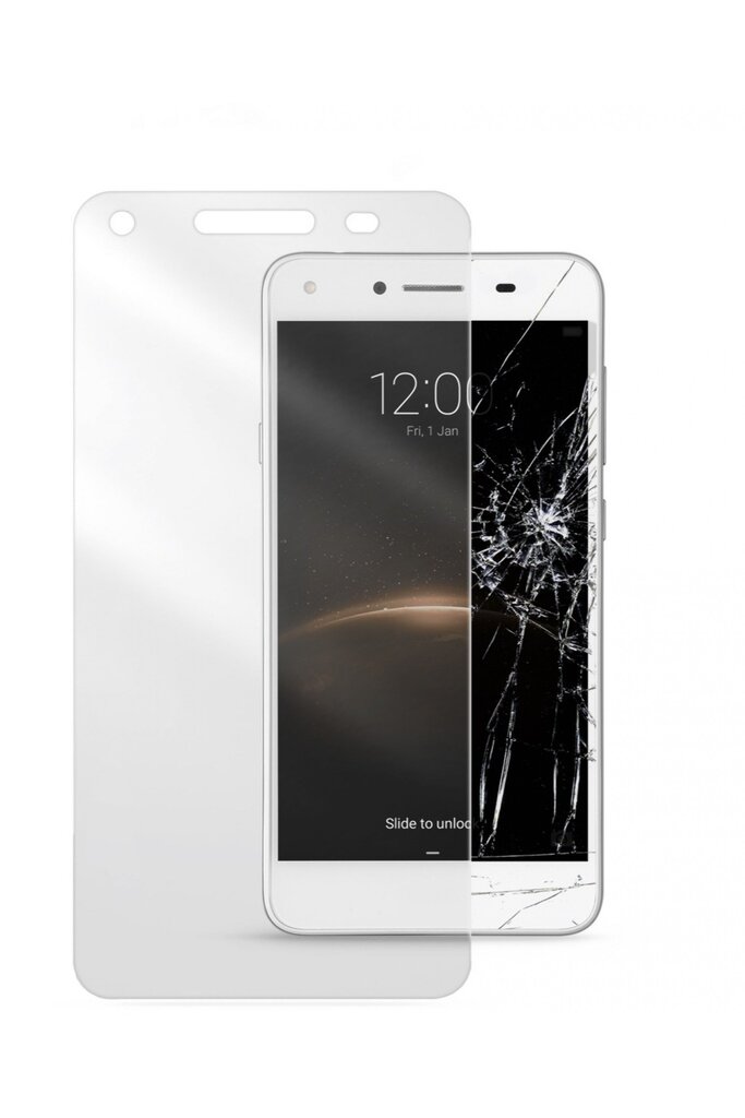 Huawei Ascend Y5 II screen SECOND GLASS by Cellular tr. цена и информация | Apsauginės plėvelės telefonams | pigu.lt