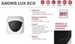Vandens šildytuvas Andris Lux Eco 15 l kaina ir informacija | Vandens šildytuvai | pigu.lt